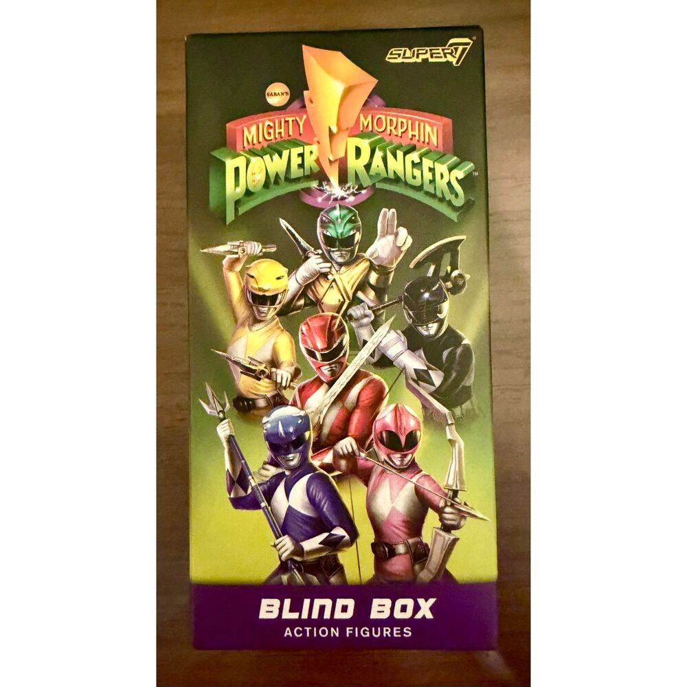 Super7 Mighty Morphin Power Rangers Blind Box Action Figure NEW IN BOX